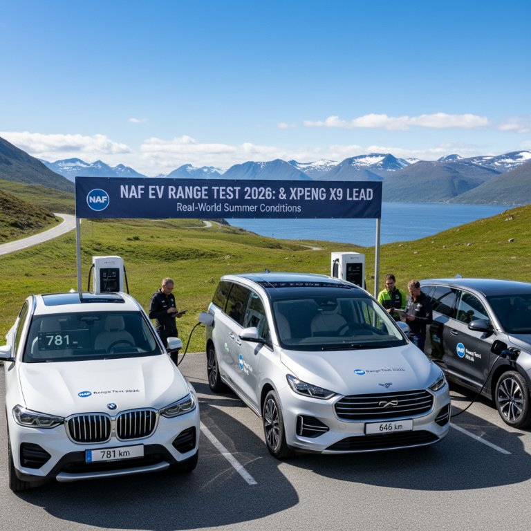 BMW iX3 Redefines Long-Range Dominance, Xpeng X9 Leads in Efficiency as Summer EV Test Shatters Range Anxiety