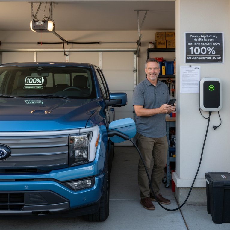 Ford F-150 Lightning Battery Health Shakes Up EV Charging Dogma