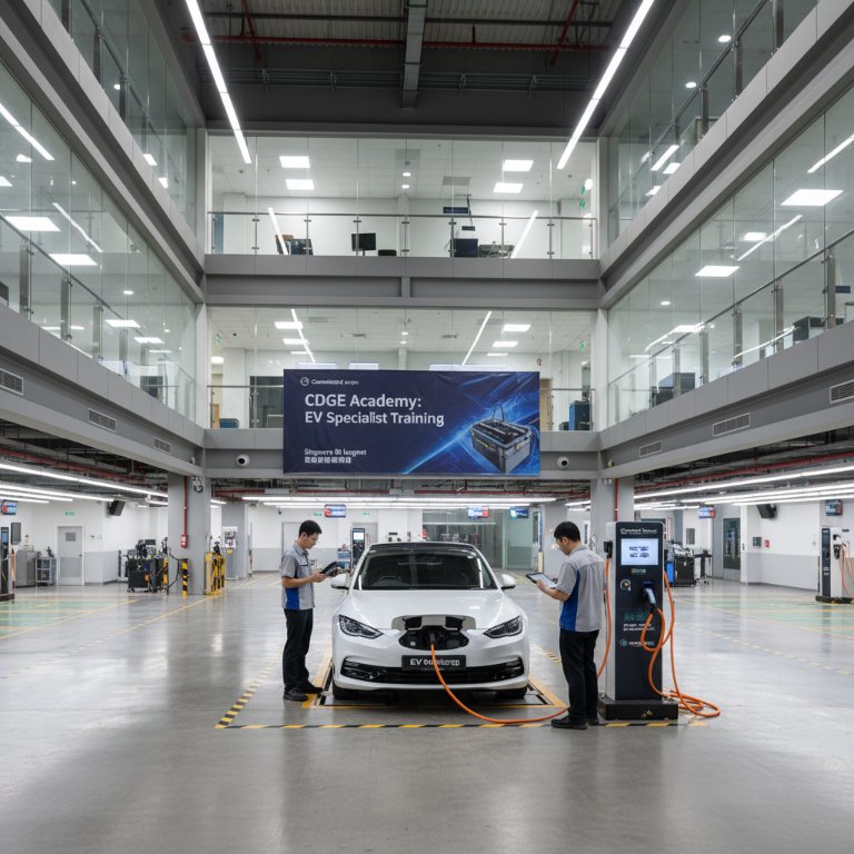 Singapore's EV Future Accelerates: ComfortDelGro Engineering Unveils Game-Changing Service Hub