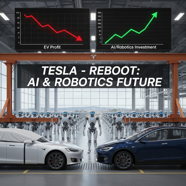 Tesla's Radical Bet: Flagship EVs Axed for an All-In AI, Robotics Future