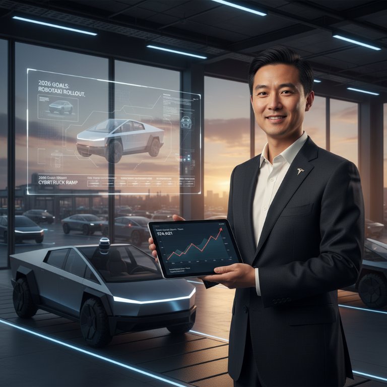 Tesla Locks Down Strategic Leader Tom Zhu with Eye-Watering $226M Stock Grant, Signals Aggressive 2026 Push