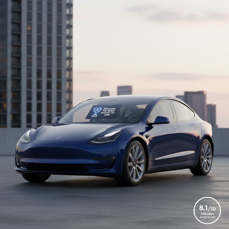 Tesla Model 3 Claims Second Consecutive Edmunds Top Rated EV Title, Solidifying Mainstream Dominance
