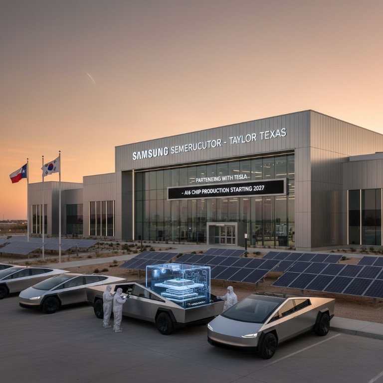 Tesla's Autonomous Ambitions Accelerate: Samsung Tapped for 2nm AI6 Chip Production