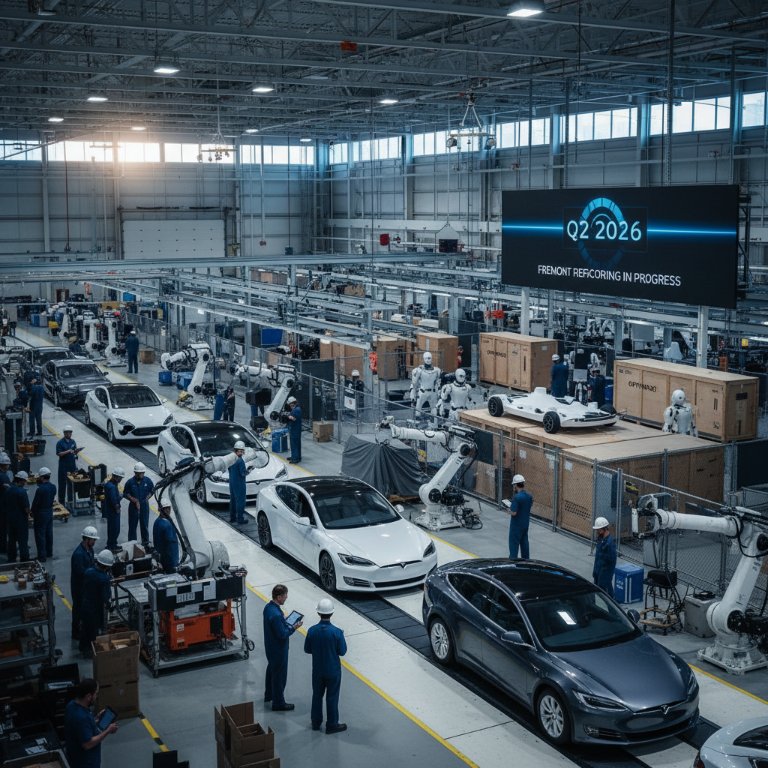 Tesla's Flagship Farewell: Model S and Model X Production Halts as Robotaxi and Optimus Take Center Stage