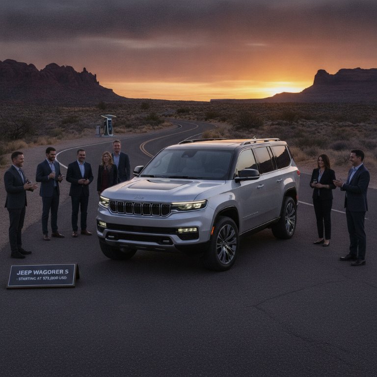 Jeep's Electric Frontier: Wagoneer S Charges into Premium EV Segment
