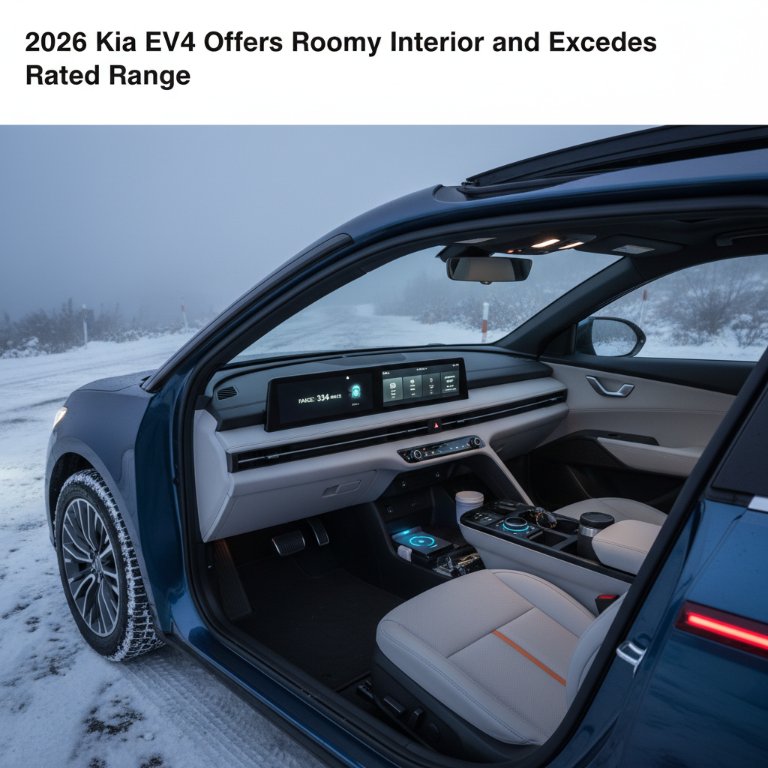 Kia EV4 GT-Line Premium Redefines Real-World Range and Practicality, Setting a New Industry Benchmark