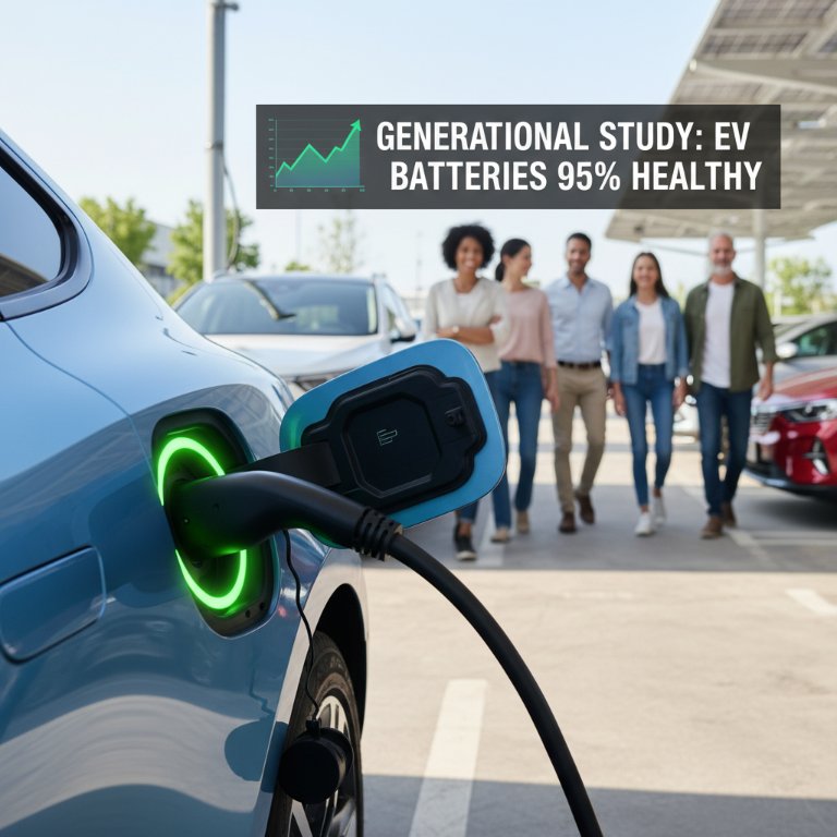 Unveiling the Truth: New Study Confirms EV Batteries Far Exceed Longevity Expectations