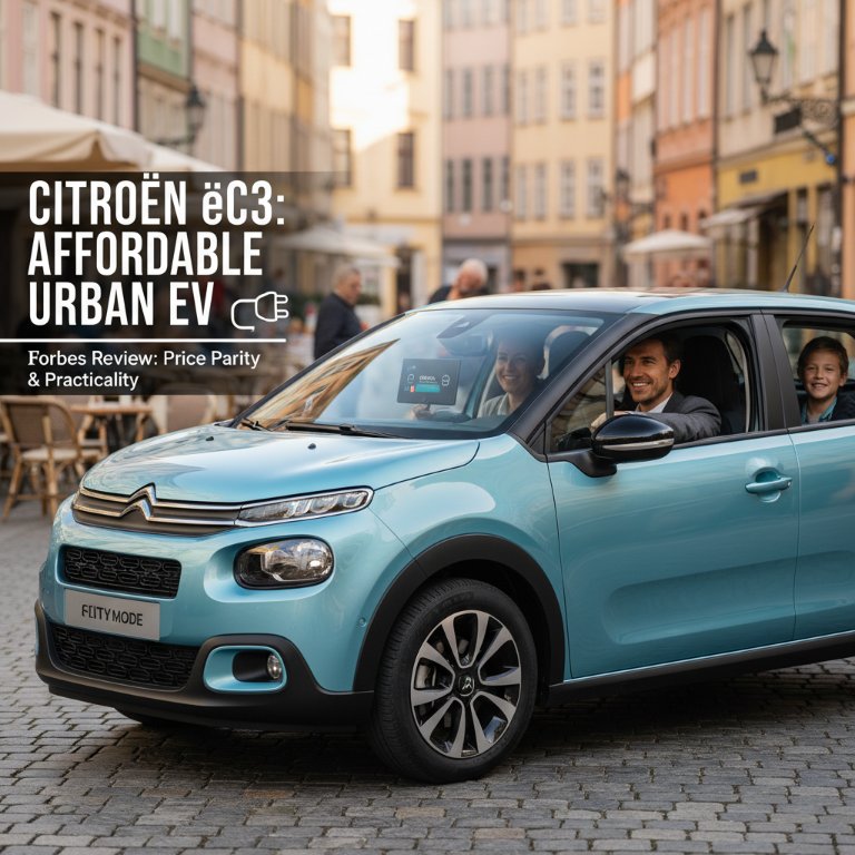 Citroen e-C3 Urban Range Shatters the EV Price Barrier, Redefining Entry-Level Electric Mobility