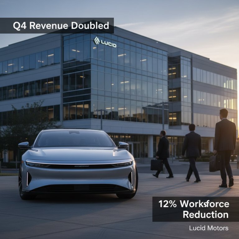 Lucid Accelerates Transformation: Strategic Cuts Pave Way for Mainstream EV Push