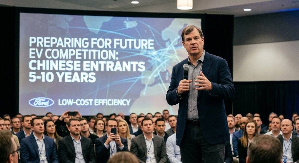 Ford Braces for 'Inevitable' Chinese EV Invasion: CEO Jim Farley Sounds Alarm, Bets Big on Secret $30K Skunkworks Platform
