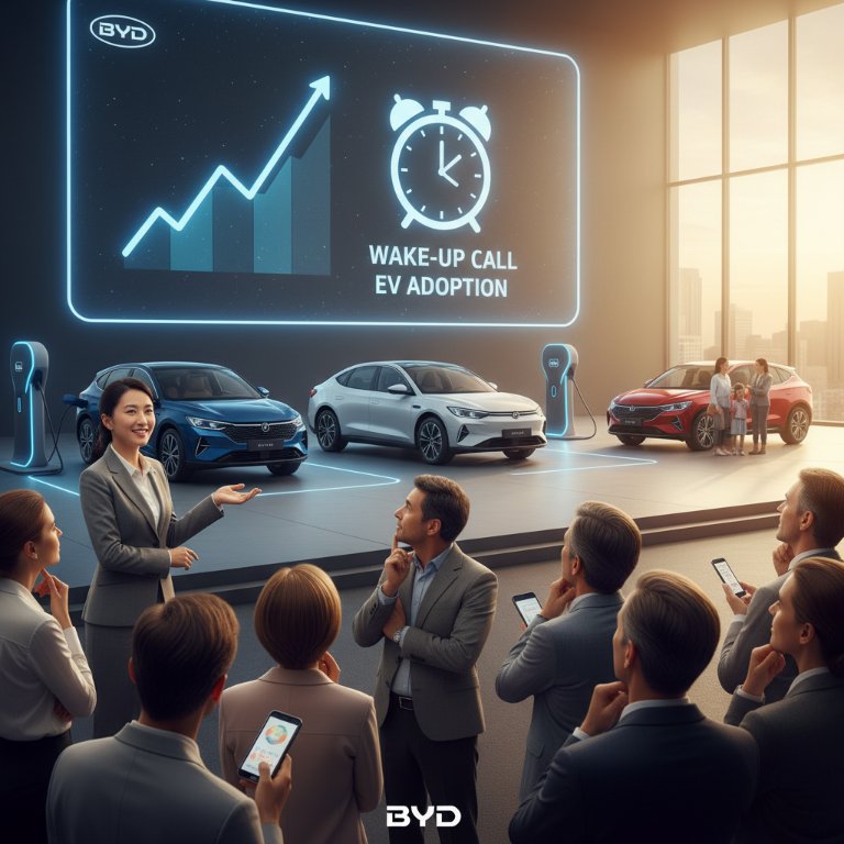 Soaring Oil Prices: BYD Executive Declares a 'Wake-Up Call' for EV Hesitants