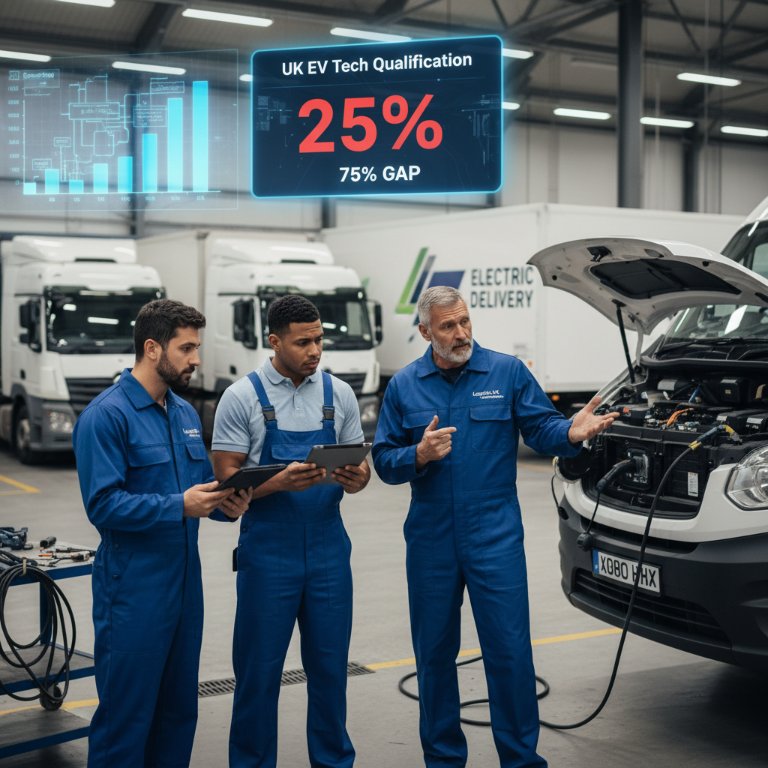 Electrifying Logistics: A Critical Technician Skills Gap Threatens UK's EV Transition