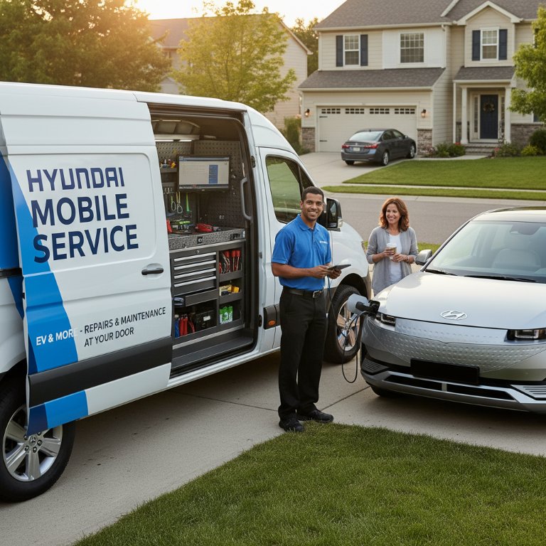 Hyundai Unleashes Mobile Service Fleet, Revolutionizing Customer Convenience for EV and ICE Owners