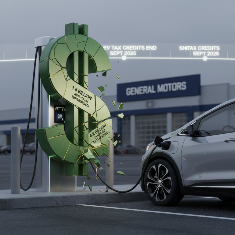 GM's $6 Billion EV Reckoning: Tax Credit Cliff and Policy Shifts Force Major Reset