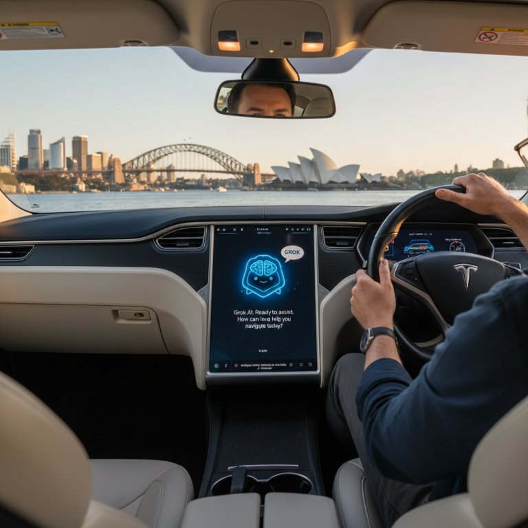 Tesla Unleashes Grok AI Down Under: A Bold Step Towards a Truly Conversational EV Experience