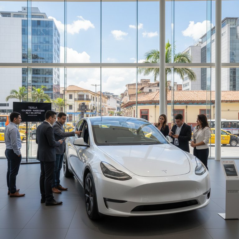 Tesla's Colombian Rocket Launch Hits Regulatory Turbulence: Model Y's Triumph Clouded by SIC Order