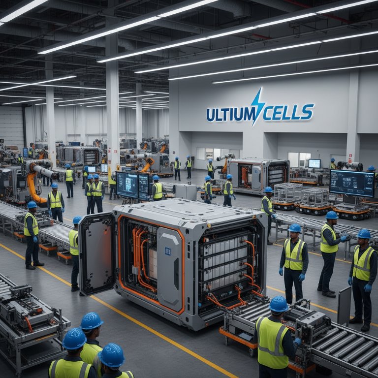 GM's Ultium Plant Pivots to LFP Energy Storage, Signaling a Major Industry Shift Beyond EVs