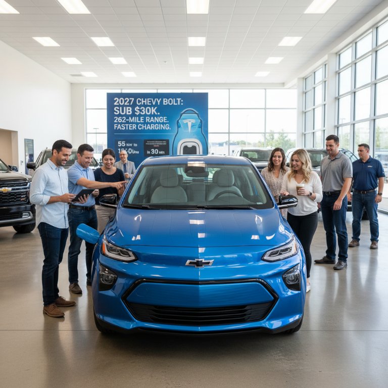 Chevy Bolt Returns: Shattering Price Barriers and Supercharging the Entry-Level EV Market