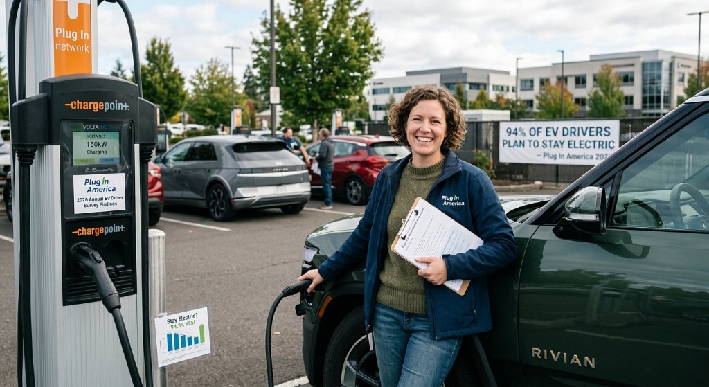 The 'EV Fatigue' Myth Shattered: Plug In America's 2026 Survey Proves EV Loyalty is Near-Permanent