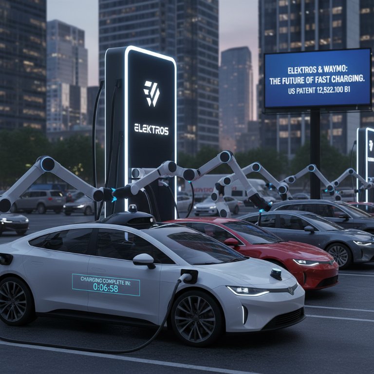 The 5-Minute EV Charge: Elektros' Patented System Could Shatter Range Anxiety and Propel Autonomous Fleets