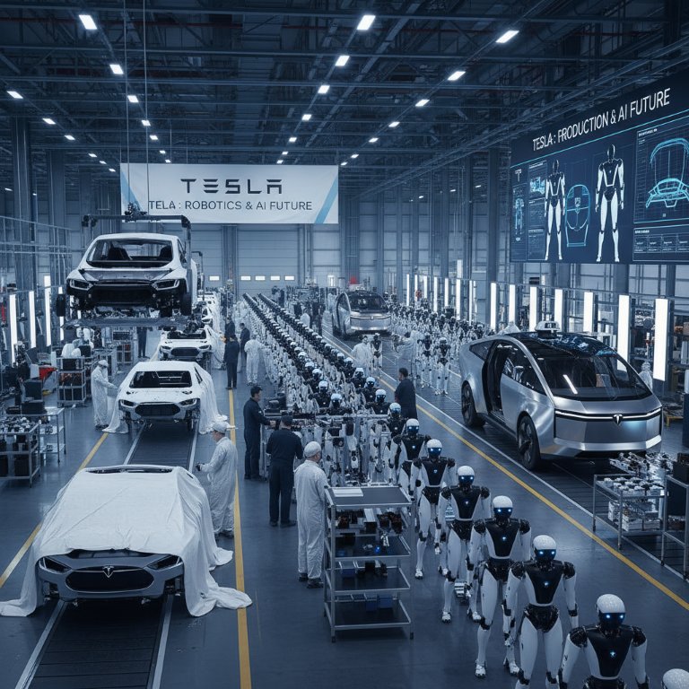 Tesla Unleashes Robotics Revolution: Model S and X Production Halted for AI Future