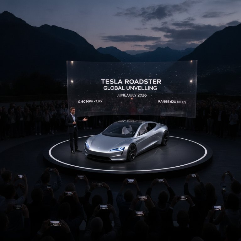 Tesla's Next-Gen Roadster: Imminent Unveiling Promises to Shatter Hypercar Benchmarks