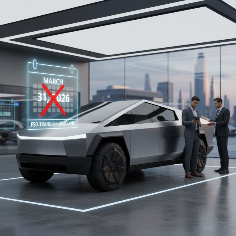 Tesla's FSD Transfer Policy Shift Creates Cybertruck Delivery Dilemma
