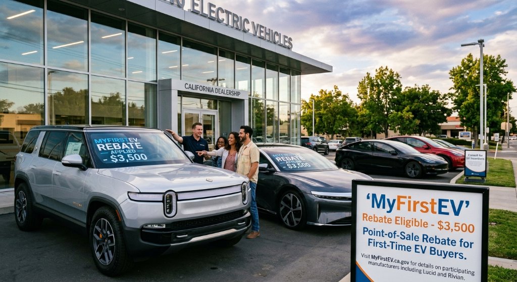 Sacramento Strikes Back: California's $3,500 'MyFirstEV' Rebate Handcuffs Tesla and Rewards Local Loyalty