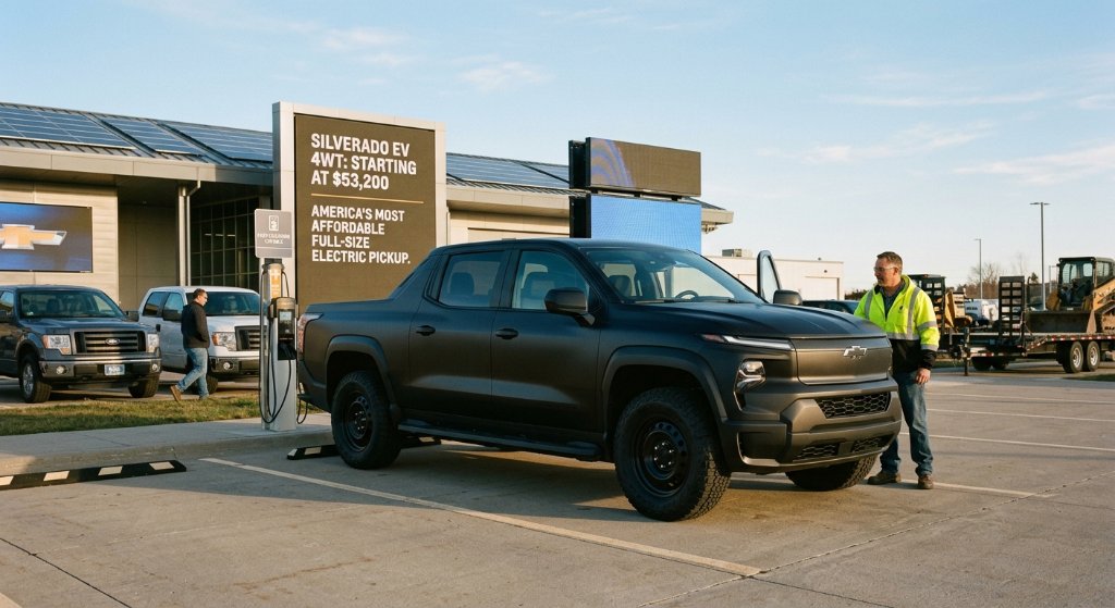 Chevy Silverado EV Seizes Crown as America's Cheapest Electric Truck After Ford Abandons F-150 Lightning