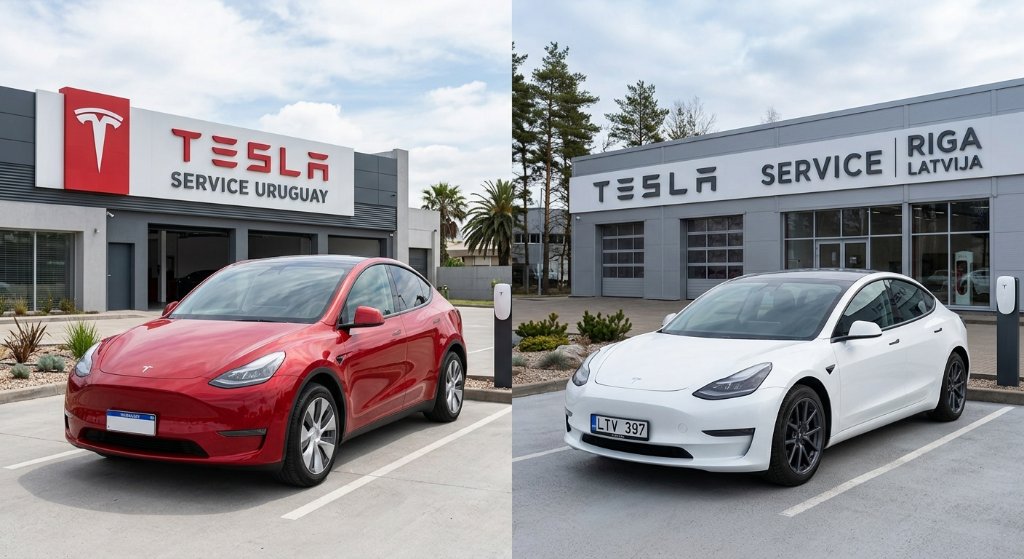 Tesla’s Global Expansion Engine Recharges with Dual-Continent Land Grab in Uruguay and Latvia