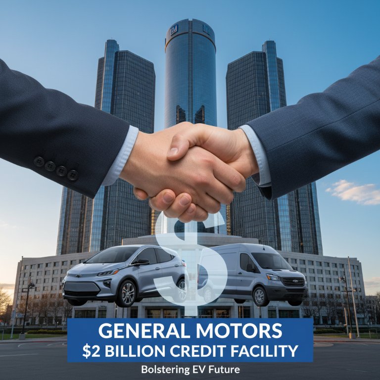 GM Bolsters Financial Firepower with $2 Billion Credit Line Amidst EV Realignments