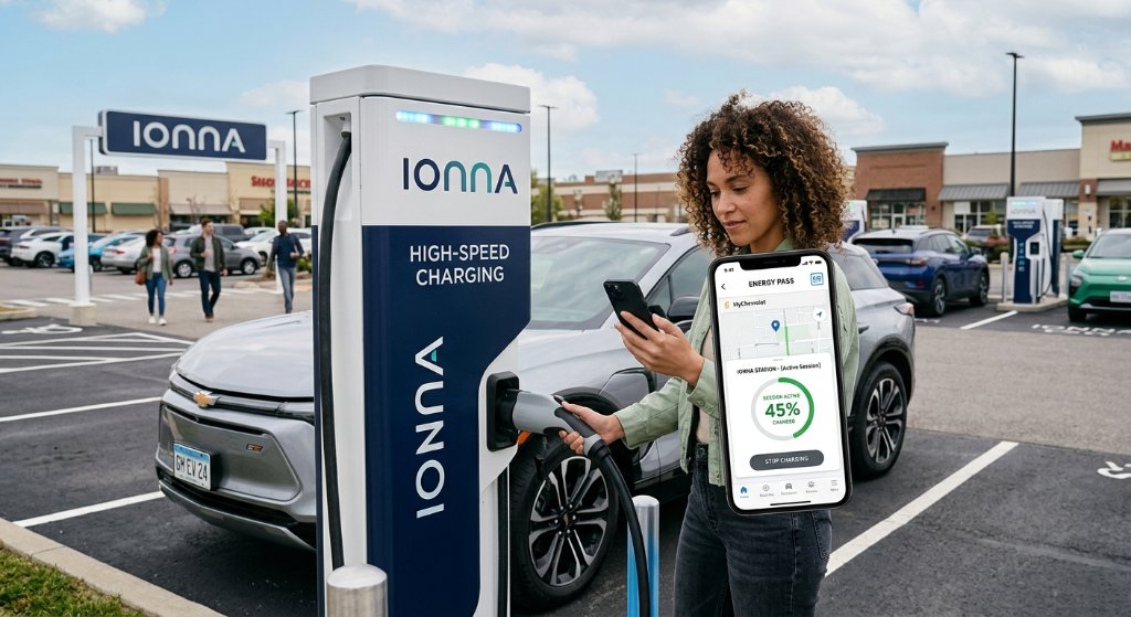 GM Launches 'Energy Pass' to Cure Charging Anxiety, Integrating IONNA Network and 70% of U.S. Fast Chargers