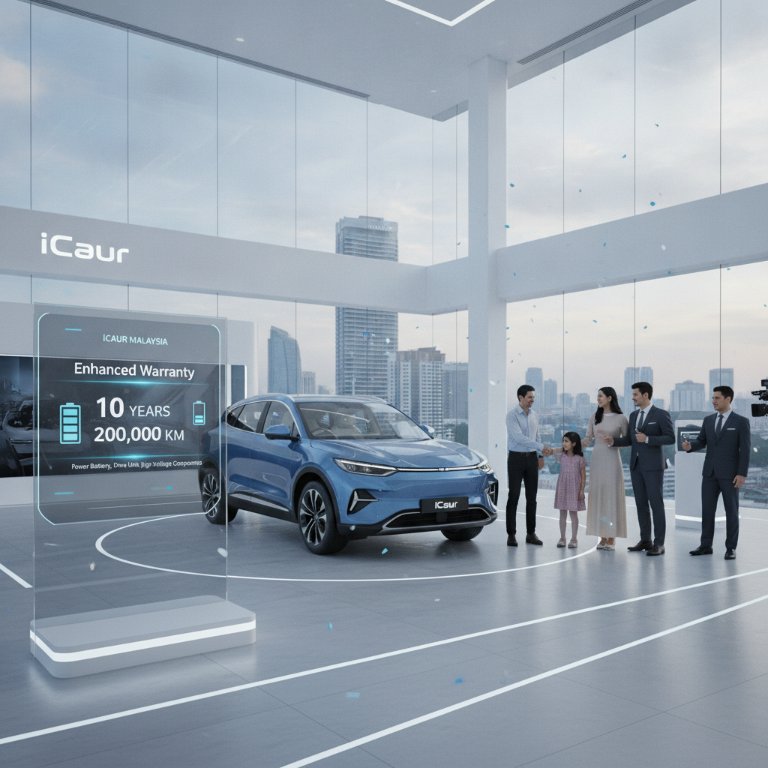 iCaur Malaysia Unleashes Game-Changing 10-Year EV Warranty, Redefining Buyer Confidence