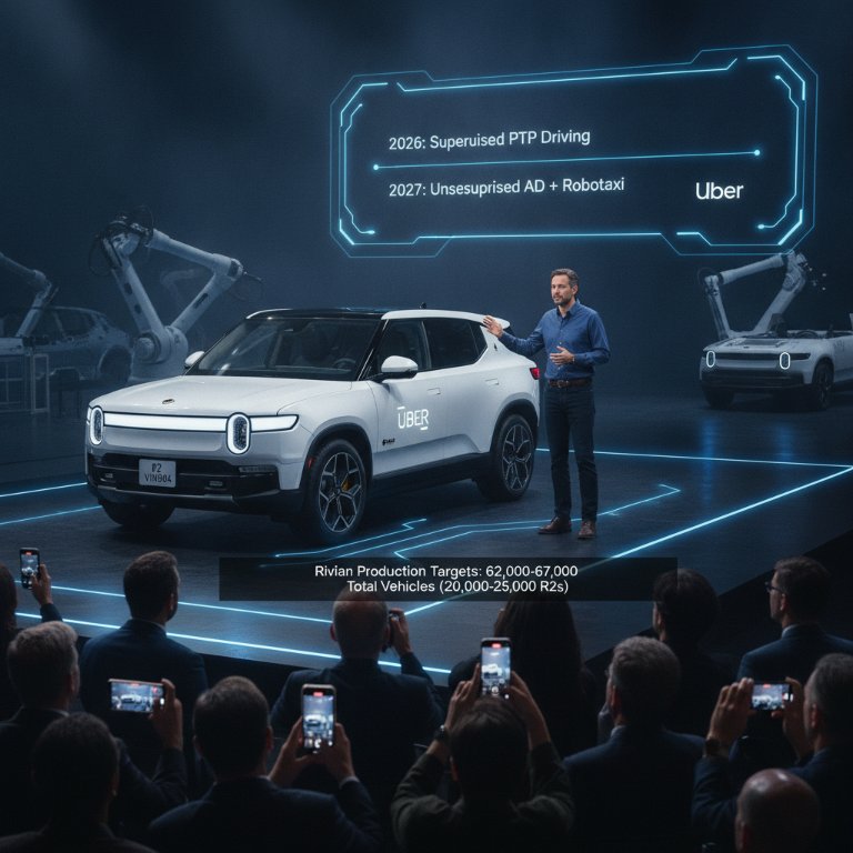 Rivian Unveils Aggressive Autonomy Push and R2 Production Surge, Signaling Major Market Disruption