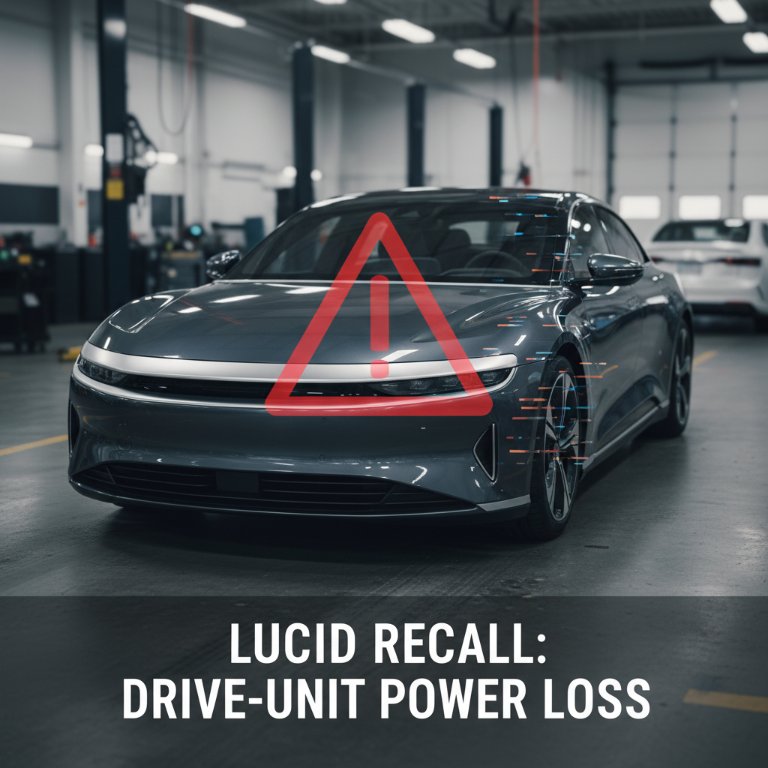 Lucid Air Pure Faces Inverter Recall: A Crucial Test for the Premium EV Brand