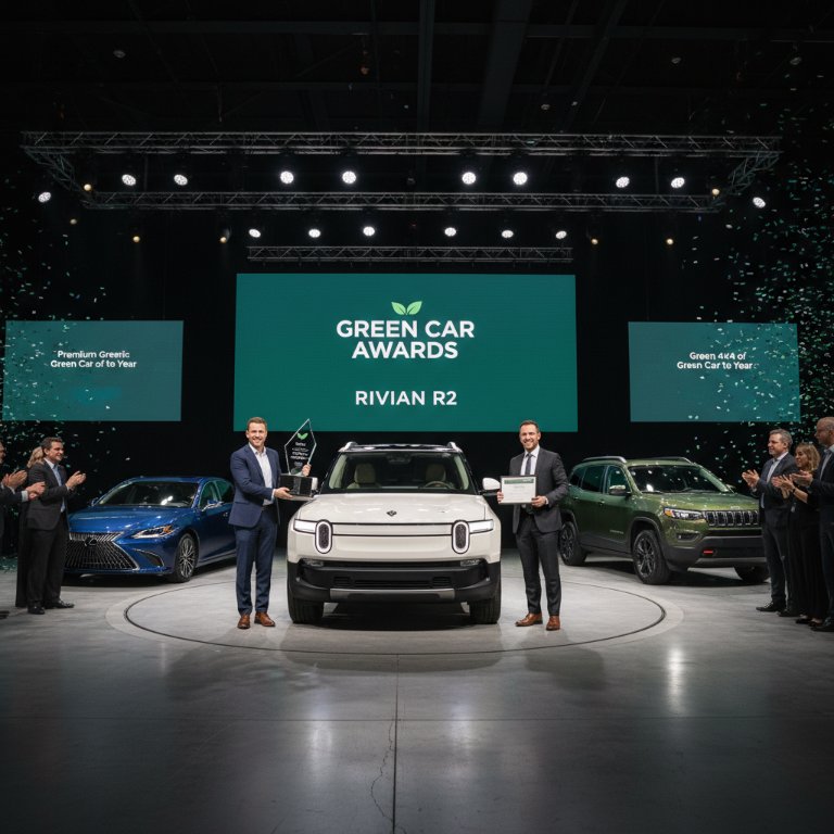 Rivian R2 Seizes 2026 Electric Green Car of the Year, Signaling Mainstream EV Dominance