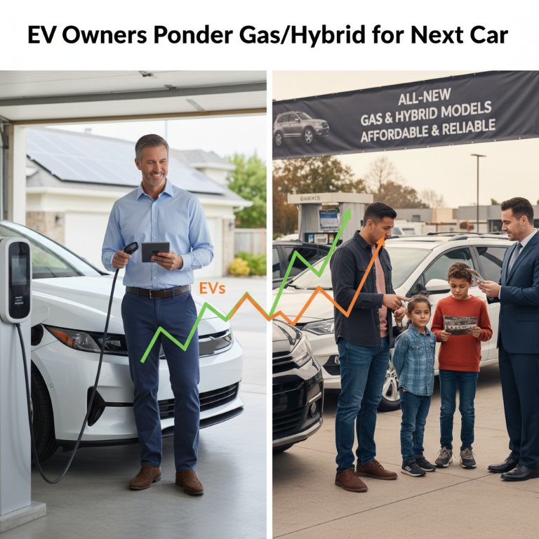 EV Loyalty Wobbles: Why a Growing Number of Owners Are Glancing Back at Gas and Hybrids