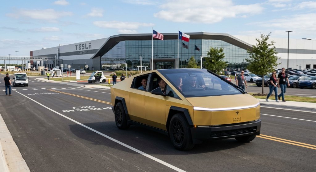 Inside Tesla’s Giga Texas Play: Why the New Cybercab Employee Rides Are More Than a Parking Lot Stunt