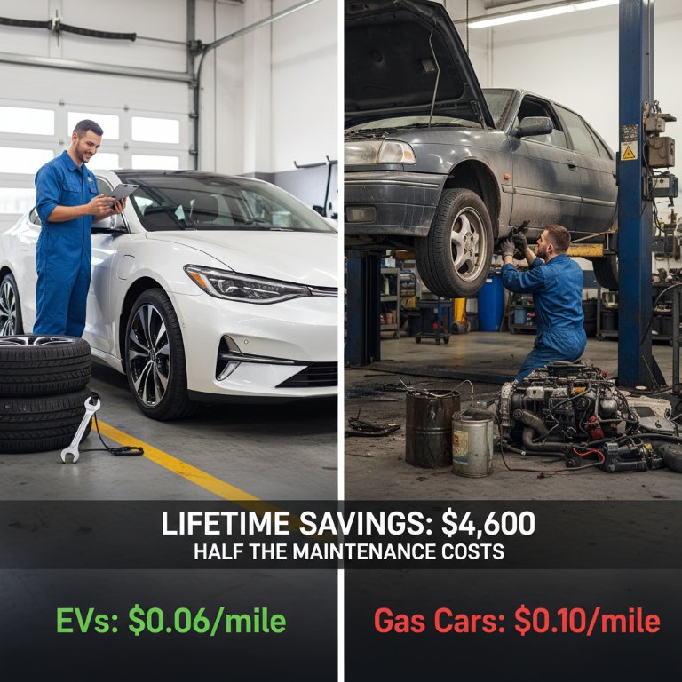 The True Cost Advantage: EVs Prove Dramatically Cheaper to Maintain, Saving Owners Thousands