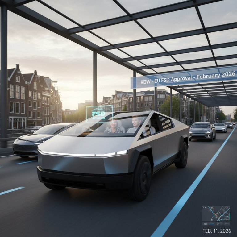 Tesla's Supervised FSD on Europe's Horizon: RDW Decision Looms, Setting Stage for Autonomous Shift