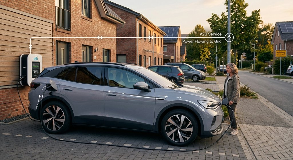 VW and Elli Weaponize EV Batteries: New V2G Service Pays Owners Up to €720 Annually to Power Germany's Grid