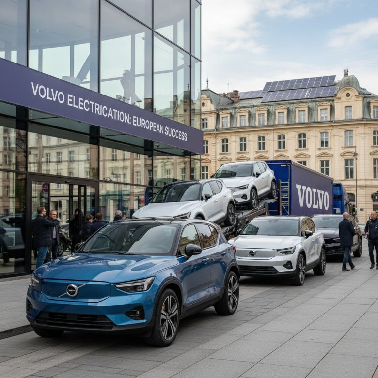Volvo's Electrification Strategy Accelerates: EX60 Drives Strong EV Growth Amidst Overall Sales Dip