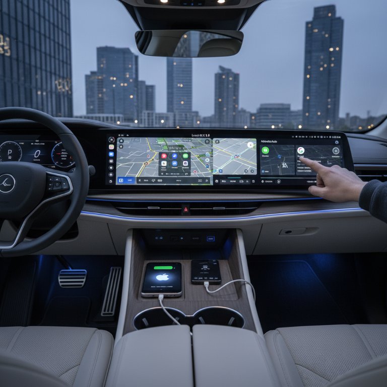Lucid UX 3.5 Unleashes Wireless CarPlay and Android Auto, Elevating Driver Experience