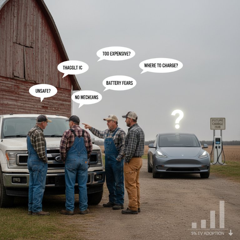Rural America Hits the Brakes on EV Adoption: A Deep Dive into Perception vs. Reality