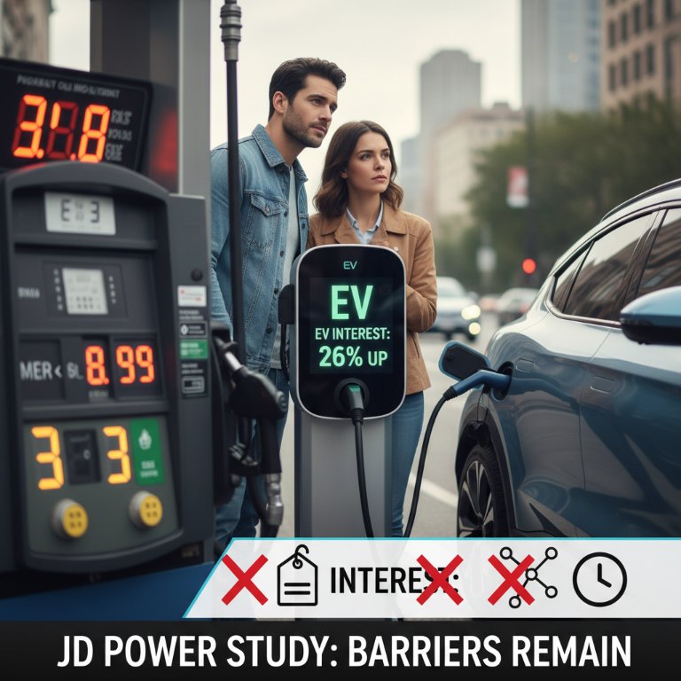 EV Curiosity Surges Amidst High Gas Prices, But Fundamental Barriers Continue to Stall Adoption