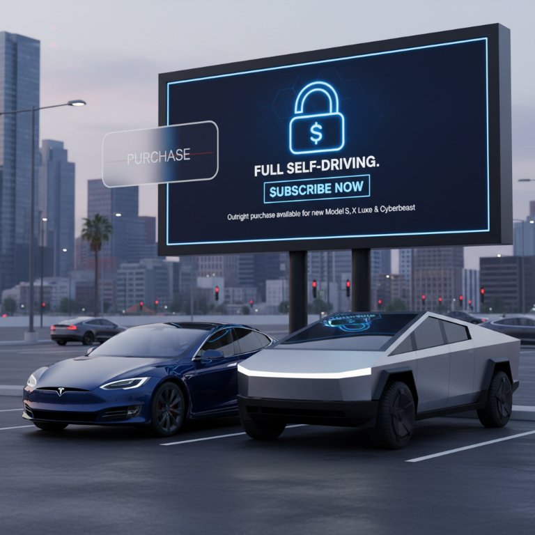 Tesla Mandates FSD Subscription: The End of Outright Ownership for Most