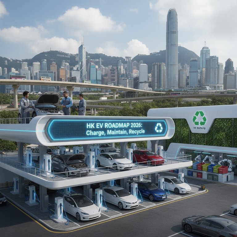 Hong Kong Unveils Ambitious EV Roadmap, Tackling Key Adoption Barriers Head-On