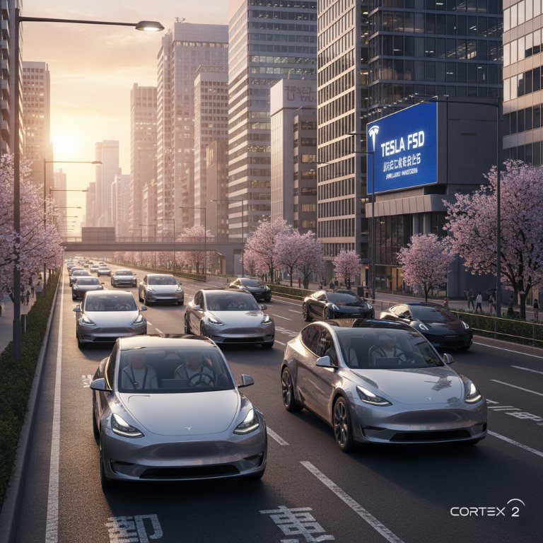 Tesla Accelerates AI Dominance with Cortex 2: FSD's Global Expansion Kicks Off in Japan