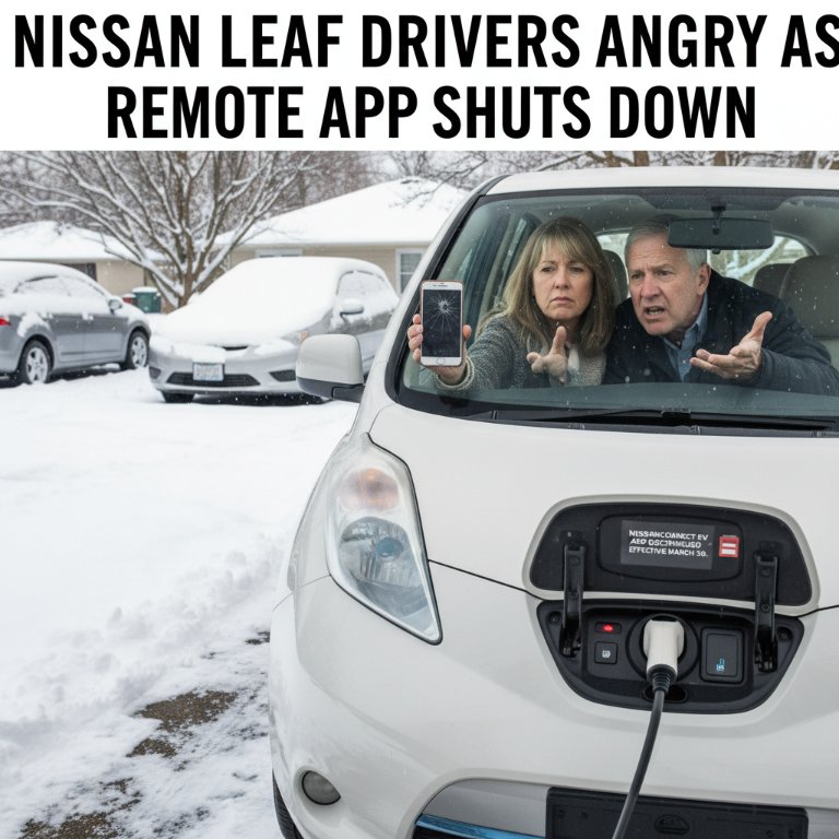Nissan's App Sunset Strands Early EV Adopters, Signals Broader Industry Challenge
