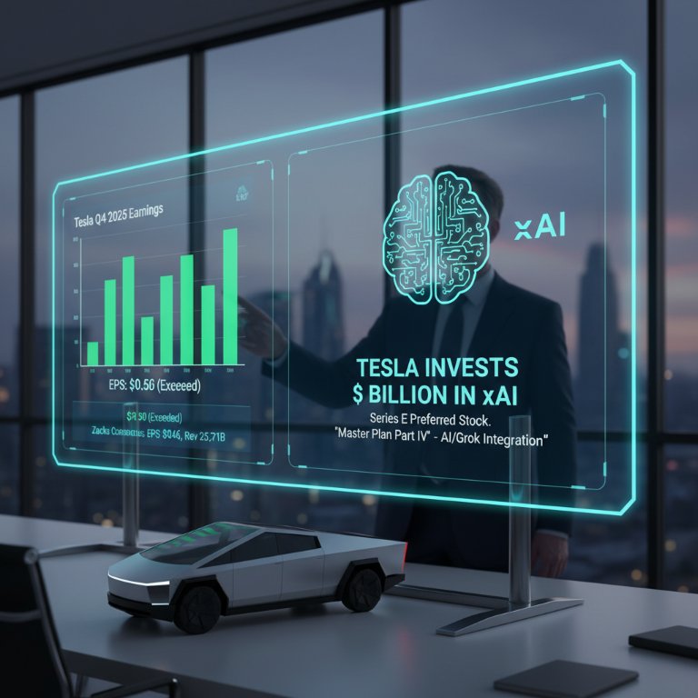 Tesla's Bold $2 Billion xAI Bet Signals Deeper AI Integration Amidst Mixed Q4 Results